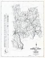 Somerset County - Section 47 - Hartland, Fairfield, Athens, Palmyra, Cornville, Maine State Atlas 1961 to 1964 Highway Maps